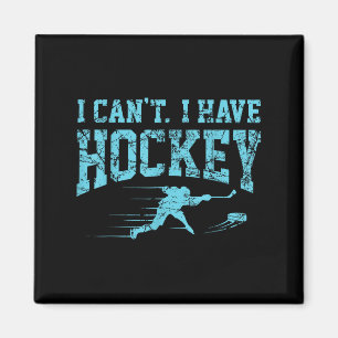Ich kann kein Hockey-Fan-Lega-Eishockey haben Magnet