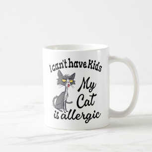 Ich kann keine Kinder haben, meine Katze ist aller Kaffeetasse