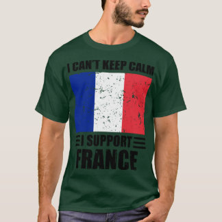 Ich kann keine Ruhe behalten haben, wenn ich franc T-Shirt