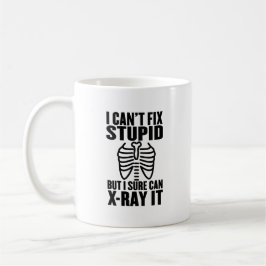 Ich kann keinen Dummkopf reparieren, aber ich bin  Kaffeetasse