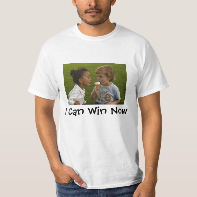 Ich kann Kinder jetzt gewinnen T-Shirt (Vorderseite)