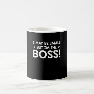 Ich kann klein aber Im sein der Chef-lustige Chef Kaffeetasse