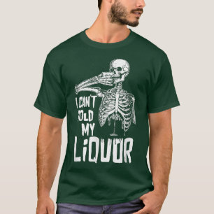 Ich kann mein alkoholisches, lustiges Skelett nich T-Shirt