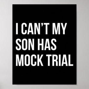 Ich kann&#; mein Sohn hat einen lustigen Mama-Vate Poster