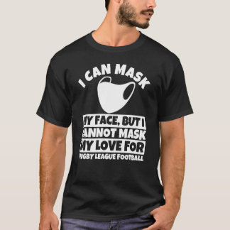 Ich kann meine Liebe nicht für Rugby League Footba T-Shirt
