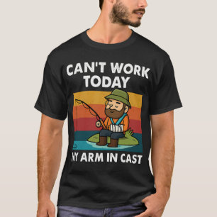 Ich kann meinen Arm nicht bewegen, er ist in Gips T-Shirt