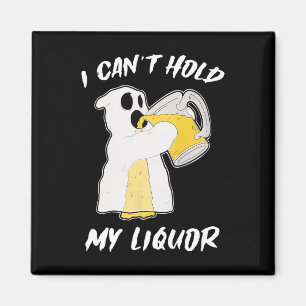 Ich kann meinen Liquor-Geist-Halloween-Bier nicht Magnet