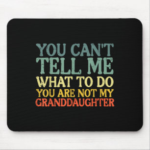 Ich kann mir nicht sagen, was ich tun soll, Großto Mousepad