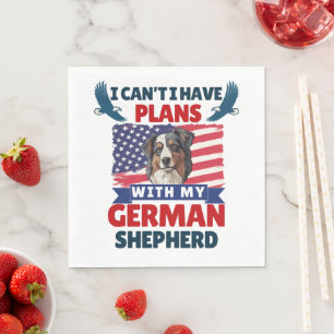 Ich kann mit meinem deutschen Schäferhund keine Pl Serviette
