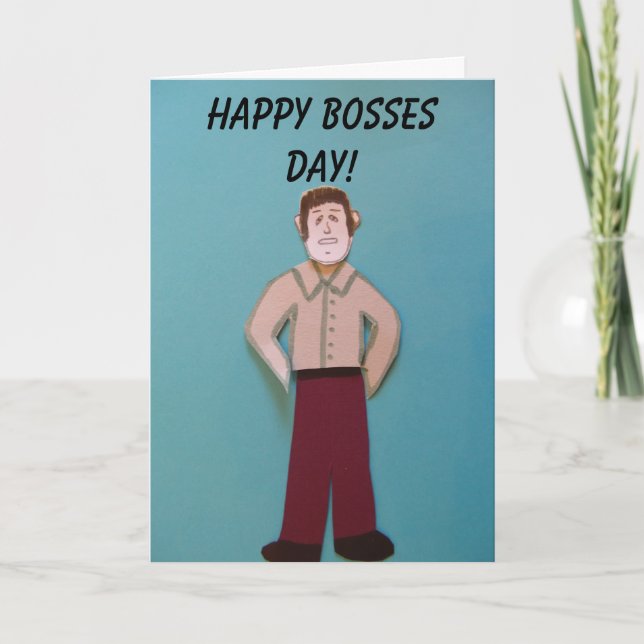 Ich kann nicht an niemand denken weniger karte (Vorderseite)