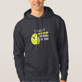 Ich kann nicht aufhören, an Sie zu denken, editier Hoodie