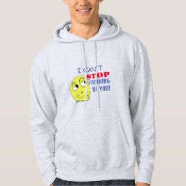 Ich kann nicht aufhören, an Sie zu denken, editier Hoodie