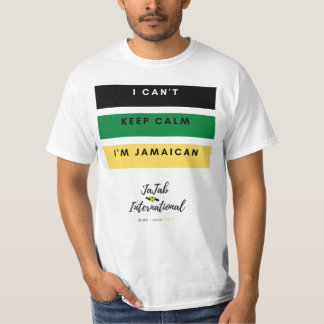 Ich kann nicht Behalten Calm I bin jamaikanischer  T-Shirt