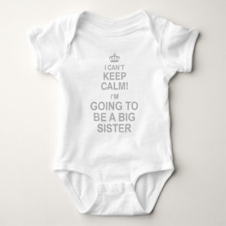 Ich kann nicht Behalten, dass Calm ich Schwester w Baby Strampler