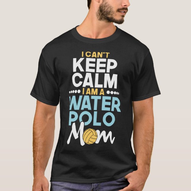 Ich kann nicht Behalten Ruhe, ich bin ein Water Po T-Shirt (Vorderseite)