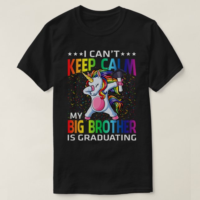 Ich kann nicht Behalten Ruhe, mein großer Bruder i T-Shirt (Design vorne)