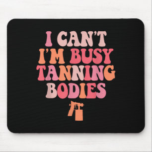 Ich kann nicht beschäftigt sein, Bräunungsstellen  Mousepad