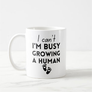 Ich kann nicht damit beschäftigt sein, einen Mensc Kaffeetasse