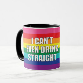 ICH KANN NICHT EINMAL GERADE GETRÄNKEN TASSE