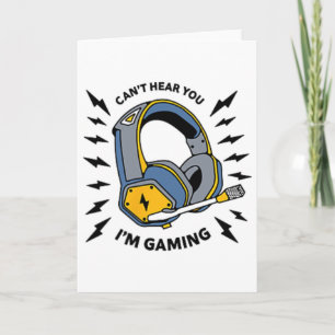 Ich kann nicht hören, dass ich Gaming-Gamer bin (v Karte