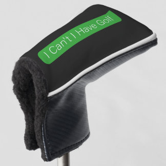 Ich kann nicht, ich habe Golf Nachricht Lustiger G Headcover