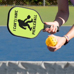 Ich kann nicht, ich habe Pickleball - Bigfoot Lust Schläger