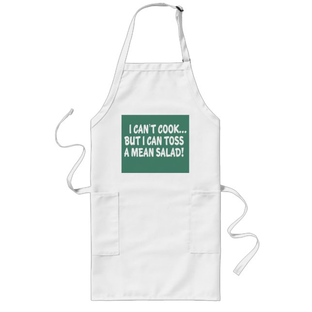 ICH KANN NICHT KOCHEN, ABER ICH KANN EINEN LANGE SCHÜRZE (Vorne)