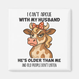 Ich kann nicht mit meiner Ehemännchen Funny Husban Magnet