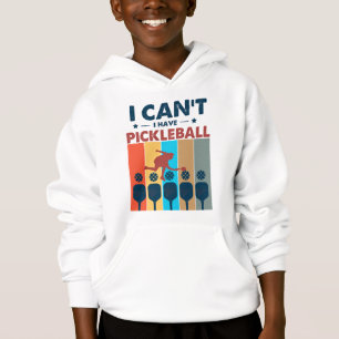 Ich kann nicht pickleball haben, Pickleball Lover Hoodie
