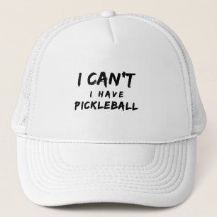 Ich kann nicht Pickleball haben Truckerkappe