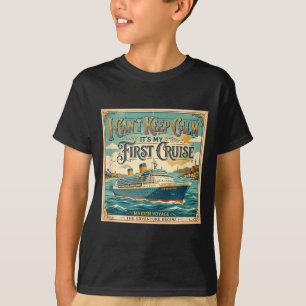 Ich kann nicht ruhig bleiben, es ist meine erste K T-Shirt