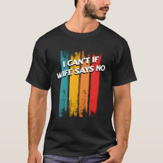 Ich kann nicht sagen, keine Vater Redewendungen Pa T-Shirt