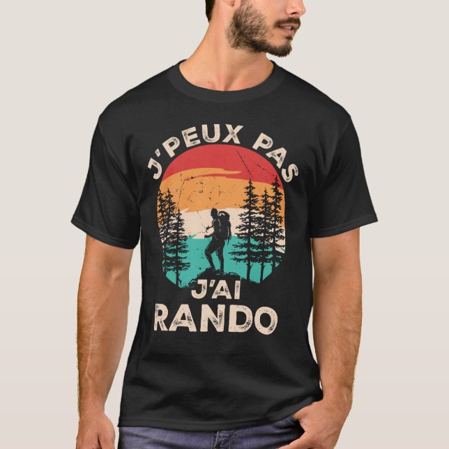 Ich kann nicht wandern T-Shirt (Vorderseite)
