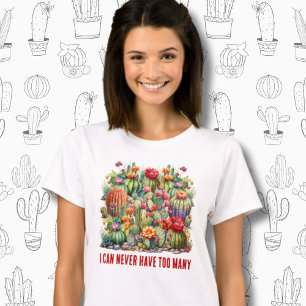 Ich kann nie zu viele blühende Kakteen haben T-Shirt