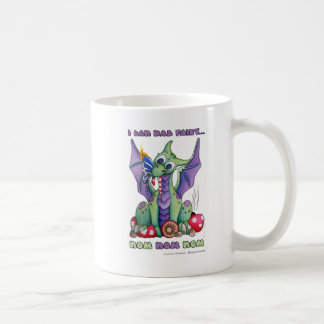 Ich kann niedlicher Babydrache Haz Fee NOM NOM NOM Kaffeetasse