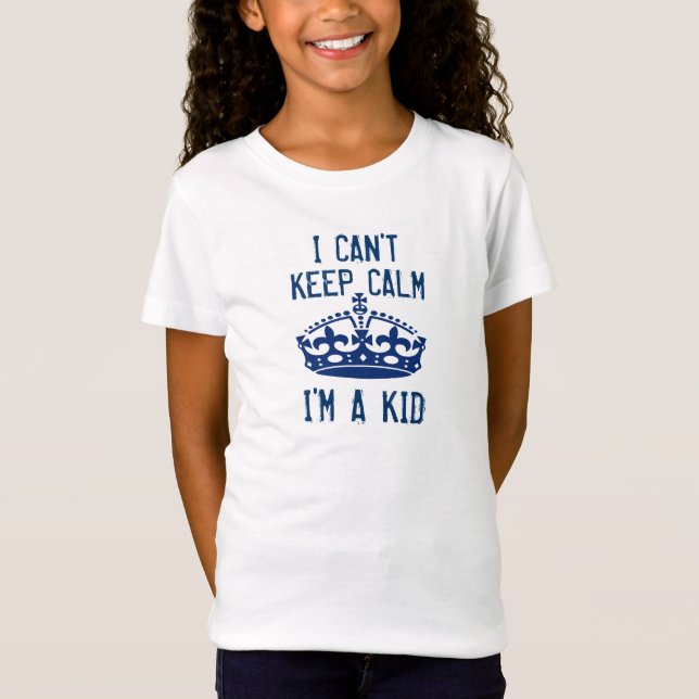 Ich kann Ruhe nicht behalten, die ich eine T-Shirt (Vorderseite)