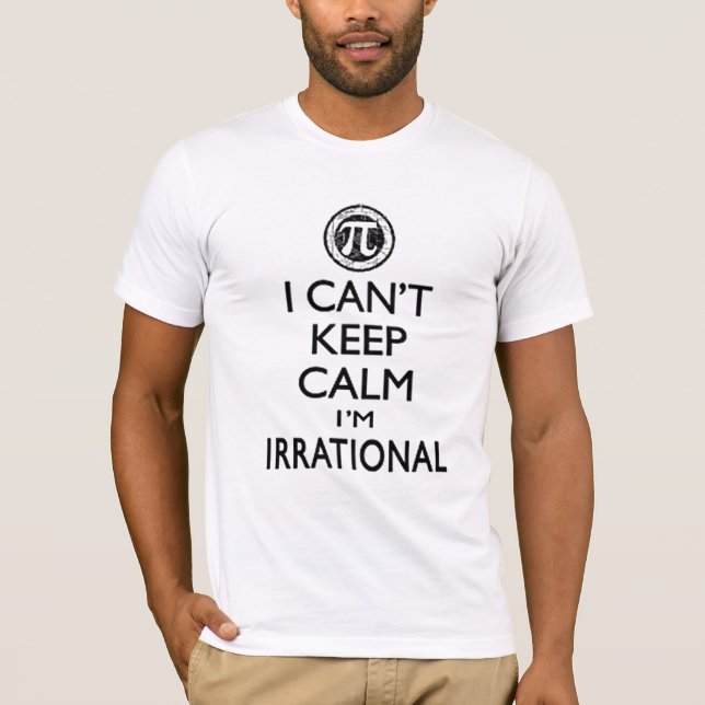 ICH KANN RUHE NICHT BEHALTEN, die ich T-Shirt (Vorderseite)