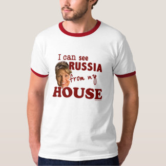 Ich kann Russland von meinem Haus-T - Shirt sehen