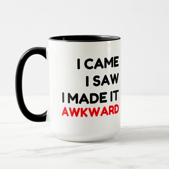ICH KANN SAW GESCHAFFEN, DASS ES ERWARTT TASSE (Links)