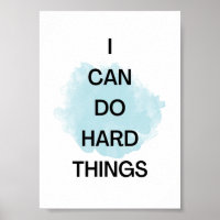 ICH KANN SCHWIERIGE DINGE POSITIVE AFFIRMATION MAC