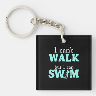 Ich kann schwimmen schlüsselanhänger