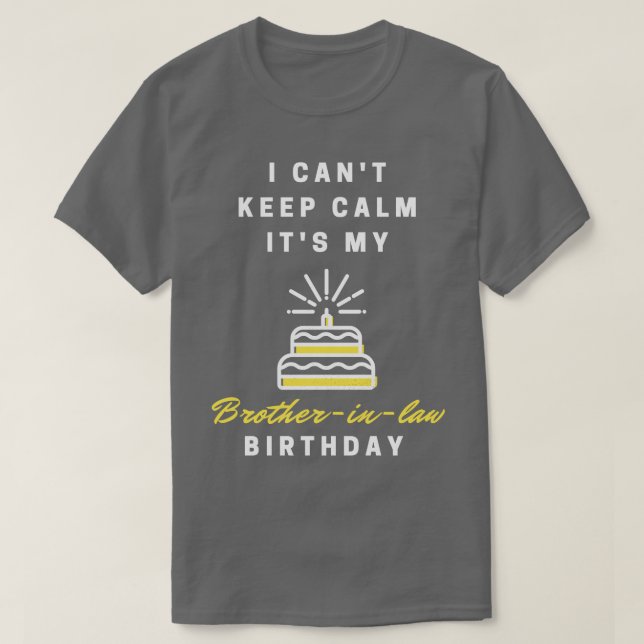 Ich kann seinen Juristen nicht beruhigen Behalt am T-Shirt (Design vorne)