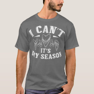 Ich kann seinen trocken-saisonalen Fossil-Zahn-Hun T-Shirt