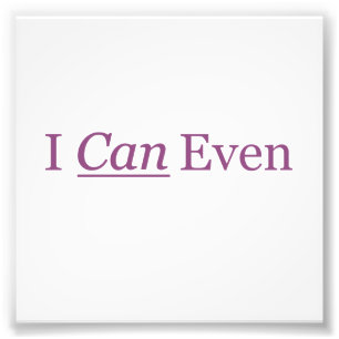 Ich kann sogar fotodruck