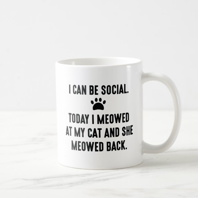Ich kann sozial kaffeetasse (Rechts)