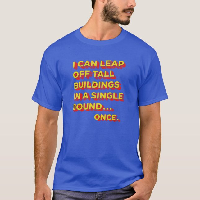 Ich kann springen… T-Shirt (Vorderseite)