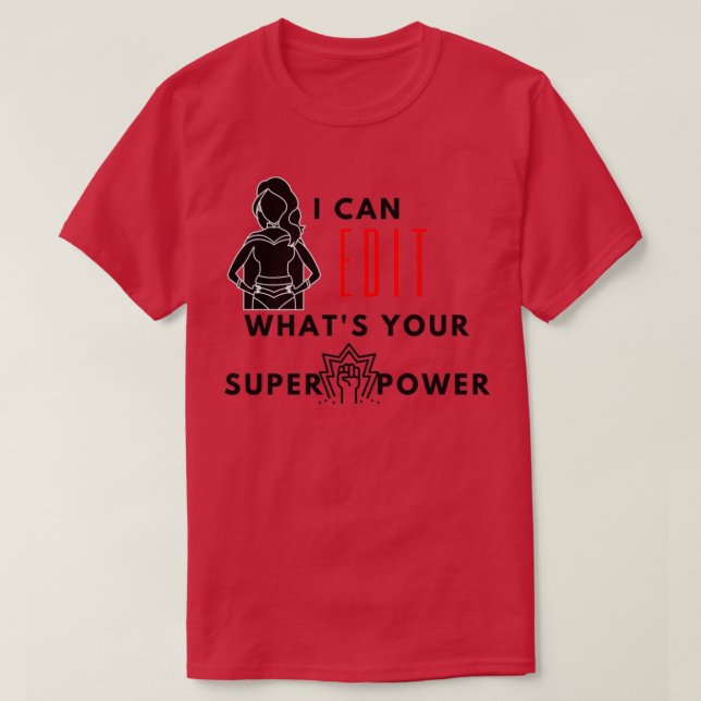 Ich kann T-Shirt (Design vorne)