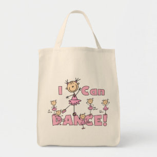 Ich kann Tanz-T-Shirts und Geschenke Tragetasche