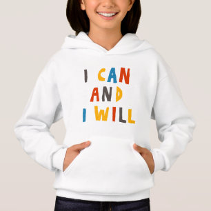 Ich kann und werde hoodie