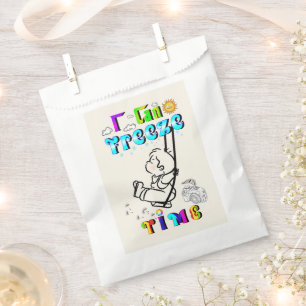 Ich kann Zeit einfrieren Geschenktütchen